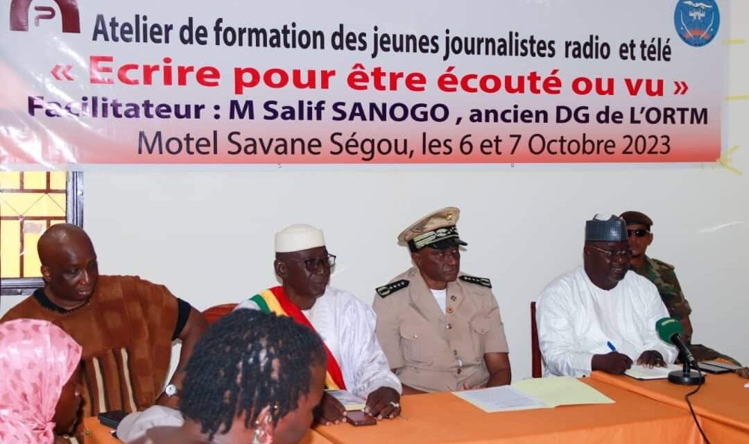 SEGOU : FORMATION EN JOURNALISME