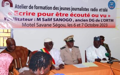 SEGOU : FORMATION EN JOURNALISME